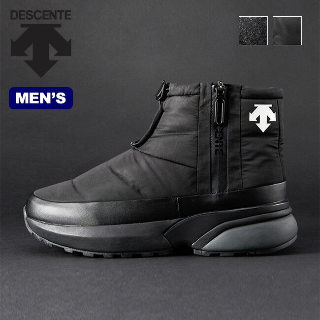 デサント アクティブウィンターブーツショート DESCENTE ACTIVE WINTER BOOTS SHORT メンズ DM1SJD20 ブーツ ショートブーツ ウィンターブーツ 撥水 グリップ ショート丈 短め タウン キャンプ アウトドア 【正規品】