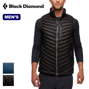 ブラックダイヤモンド メンズ アプローチダウンベスト Black Diamond APPROACH DOWN VEST BD66071 トップス アウター ベスト ダウン インサレーション キャンプ アウトドア 【正規品】