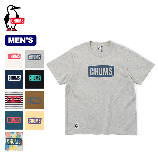 【豪華キャンペーン開催中】【SALE】チャムス ロゴTシャツ メンズ CHUMS Logo T-Shirt メンズ CH01-1833トップス Tシャツ キャンプ アウトドア フェス 【正規品】