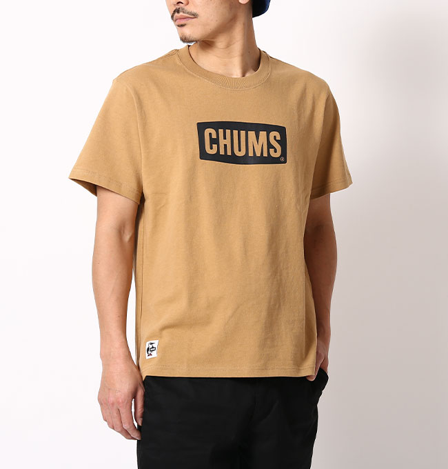 【豪華キャンペーン開催中】【SALE】チャムス ロゴTシャツ メンズ CHUMS Logo T-Shirt メンズ CH01-1833トップス Tシャツ キャンプ アウトドア フェス 【正規品】