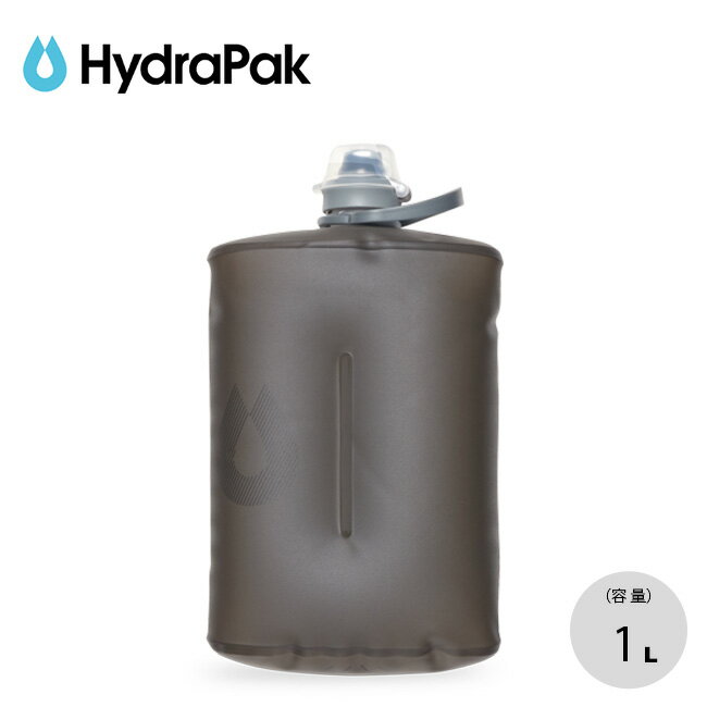 ハイドラパック ストウボトル 1L Hydrapak STOW BOTTLE GS330 水筒 コンパクト 給水 キャンプ アウトドア フェス 【正規品】