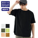 ワラワラスポーツ 1/2ルーズベースボールTEE WALLA WALLA SPORT 1/2 LOOSE BASEBALL TEE メンズ WW040053-SR トップス Tシャツ 半袖 キ..