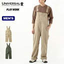 ユニバーサルオーバーオール プレイワーク プレイオーバーオール UNIVERSAL OVERALL PLAYWORK PLAY OVERALL メンズ U2211808PW-A ボトムス パンツ サロペット キャンプ アウトドア 【正規品】