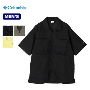 コロンビア ツキャノンアイルショートスリーブシャツ Columbia Tucannon Isle Short Sleeve Shirt メンズ PM0781 トップス シャツ カラーシャツ カジュアルシャツ キャンプ アウトドア フェス 【正規品】