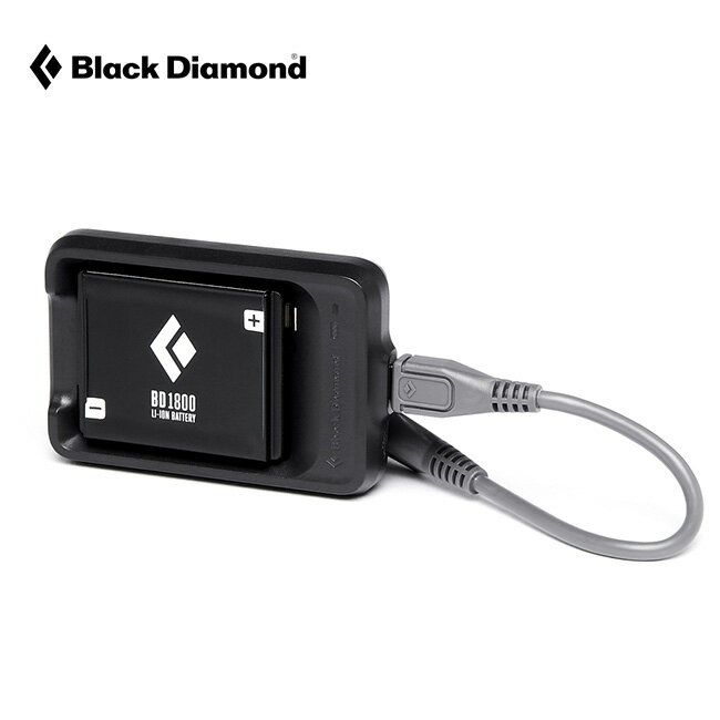 ブラックダイヤモンド BD1800リチウムイオン充電池 Black Diamond BD81172 バッテリー 充電池 充電器 セット ヘッドランプ ヘッドライト ランタン 予備 充電 キャンプ アウトドア 【正規品】