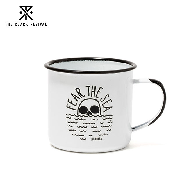 ロアークリバイバル エナメルマグ ROARK REVIVAL ENAMEL MUG RAJ400 マグカップ コップ 食器 ほうろう 琺瑯 ホーロー キャンプ アウトドア フェス 【正規品】