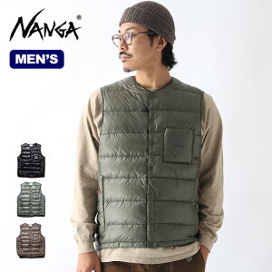 ナンガ インナーダウンベスト メンズ NANGA INNER DOWN VEST メンズ ベスト ダウン インナー ライナー アウター インサレーション キャンプ アウトドア フェス 【正規品】