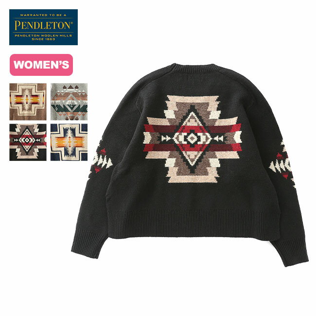 楽天OutdoorStyle サンデーマウンテンペンドルトン クルーネックプルオーバー PENDLETON Crew Neck Pullover レディース 2575-0100 トップス ニット セーター プルオーバー キャンプ アウトドア