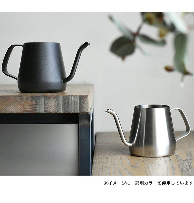 キントー プアオーバーケトル430ml ブラック KINTO やかん ドリップ コーヒー 珈琲 おしゃれ キャンプ アウトドア 【正規品】 canpanera-10083107 OutdoorStyle サンデーマウンテン サンプル画像2