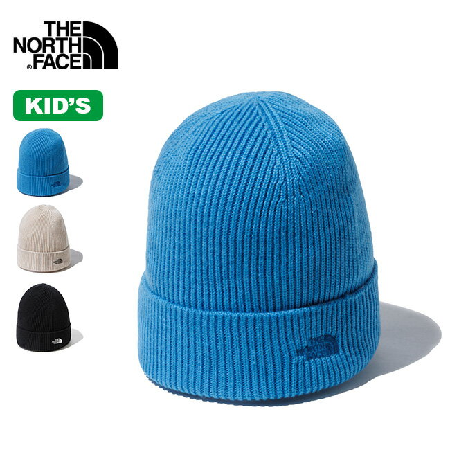 ノースフェイス スモールロゴビーニー【キッズ】 THE NORTH FACE Small Logo Beanie Kids' 子供 ジュニア NNJ42001 ビーニー ニット帽 ニットキャップ 帽子 おしゃれ キャンプ アウトドア 【正規品】