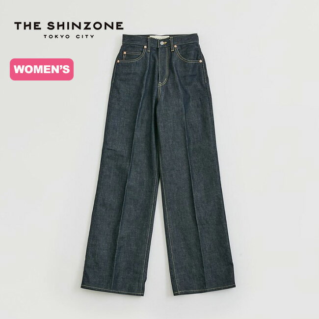 ザ シンゾーン アニージーンズ THE SHINZONE ANNIE JEANS レディース ウィメンズ 22AMSPA04 ボトムス ワイドパンツ ロングパンツ ハイウエスト キャンプ アウトドア