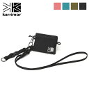 カリマー ストラップウォレット karrimor strap wallet 501137 ウォレット 財布 コインケース ミニウォレット ストラップ付き 首掛け キャンプ 旅行 トラベル フェス アウトドア ギフト