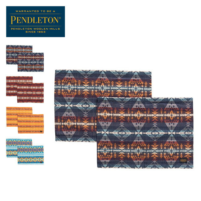 ペンドルトン ランチマット(2P) PENDLETON Lunch Mat LB060 キッチンマット ランチョンマット インテリア 雑貨 おしゃれ キャンプ アウトドアリビング 【正規品】