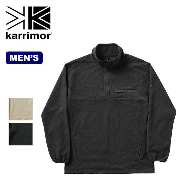 【SALE 20%OFF】カリマー GRPNハーフジッププルオーバー karrimor GRPN half zip pullover メンズ 101438 トップス プルオーバー フリース アウター キャンプ アウトドア フェス 【正規品】