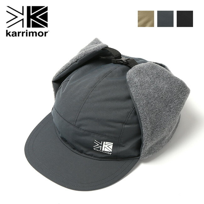 カリマー ウィンターキャップ karrimor winter cap 200102 トラッパーハット トラッパーキャップ キャップ 帽子 ヘッドウェア キャンプ アウトドア 【正規品】