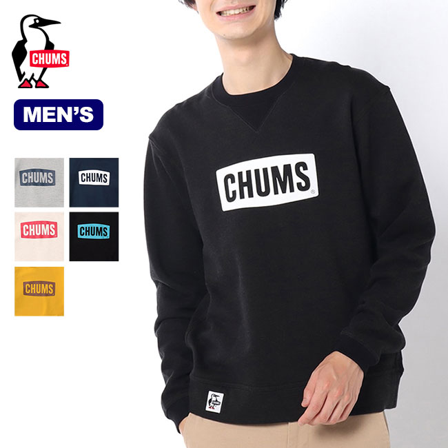 【SALE 30%OFF】チャムス チャムスロゴ クルートップ メンズ CHUMS CHUMS Logo Crew Top メンズ CH00-1299 トップス プルオーバー カットソー フリース スウェット キャンプ アウトドア 【正規品】