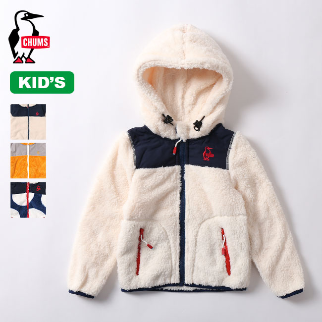 【SALE 40%OFF】チャムス エルモフリースフルジップパーカ【キッズ】 CHUMS Elmo Fleece Full Zip Parka キッズ CH24-1034 トップス アウター フリース ジャケット パーカー キャンプ アウトドア 【正規品】