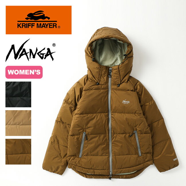 クリフメイヤー×ナンガ NANGAレトロダウンジャケット【ウィメンズ】 KRIFF MAYER×NANGA Retrodown jacket 2219903L アウター 羽織り トップス ジャケット 防寒 冬用 おしゃれ キャンプ アウトドア 【正規品】