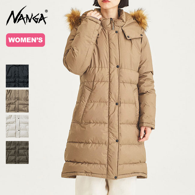 ナンガ オーロラダウンハーフコート【ウィメンズ】 NANGA AURORA DOWN HALF COAT コート アウター ダウン 防水 防風 Aライン キャンプ アウトドア 【正規品】