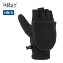 ラブ インフィニウムウィンドプルーフコンバーチブルミット Rab Infinium Windproof Convertible Mitt QAH-73 手袋 グローブ 防寒 スマホ手袋 おしゃれ 登山 キャンプ アウトドア 【正規品】