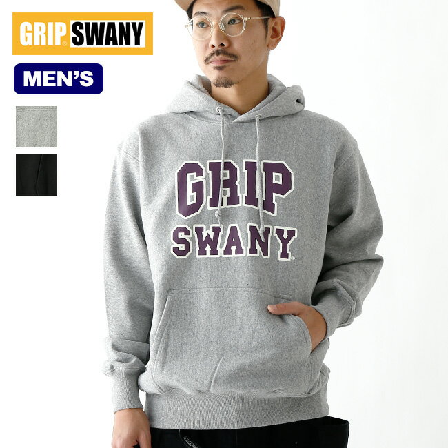 グリップスワニー GSロゴフーディ22 GRIP SWANY GS LOGO HOODIE 22 メンズ GSC-50 フーディ フーディー パーカー トップス スウェット 裏起毛 ロゴプリント キャンプ アウトドア 【正規品】