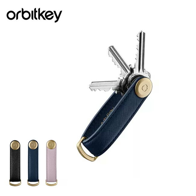 ӥåȥ ʥ ե 쥶 Orbitkey Key Organiser Saffiano leather S...