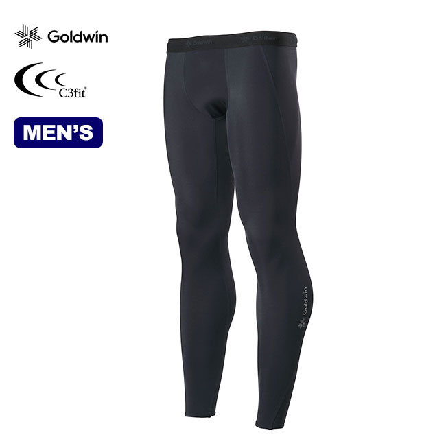 ゴールドウィン シースリーフィット コンプレッションロングタイツ GOLDWIN C3fit Compression Long Tights メンズ GC02361 ボトムス アンダーウェア 下着 タイツ ロングタイツ キャンプ アウトドア 【正規品】