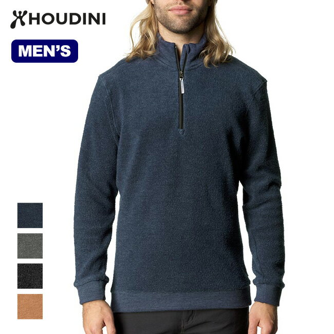 フーディニ アルトハーフジップ HOUDINI Alto Half Zip メンズ 220234 セーター ハーフジップセーター ロングスリーブ 長袖 トップス メリノウール 保温 キャンプ アウトドア 