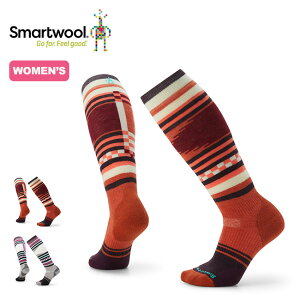 スマートウール スノーボードフルクッションパターン【ウィメンズ】 Women's Snowboard Full Cushion Pattern Over The Calf Socks SW73517 レディース ソックス 靴下 スノーボード 登山 ハイキング キャンプ アウトドア 【正規品】