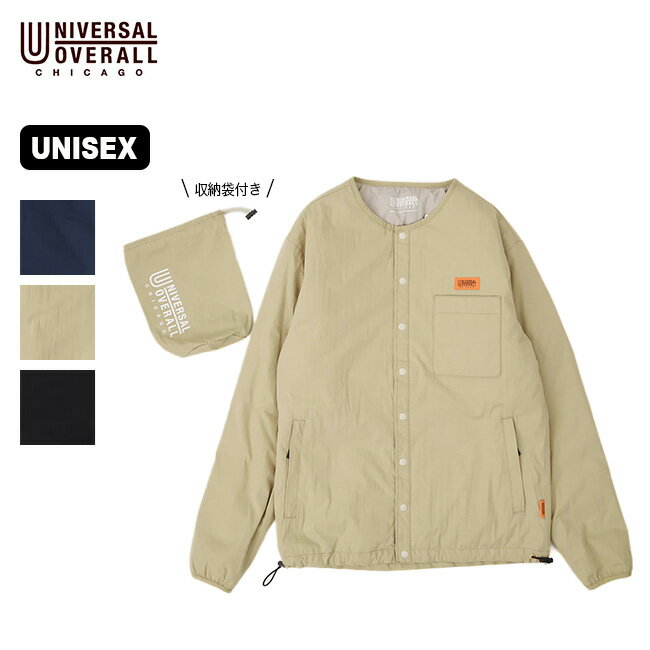 ユニバーサルオーバーオール インサレーションジャケット［C/N LIGHT] ユニセックス UNIVERSAL OVERALL INSULATION JACKET メンズ レディース U2233408 トップス アウター 上着 収納袋 キャンプ アウトドア 【正規品】