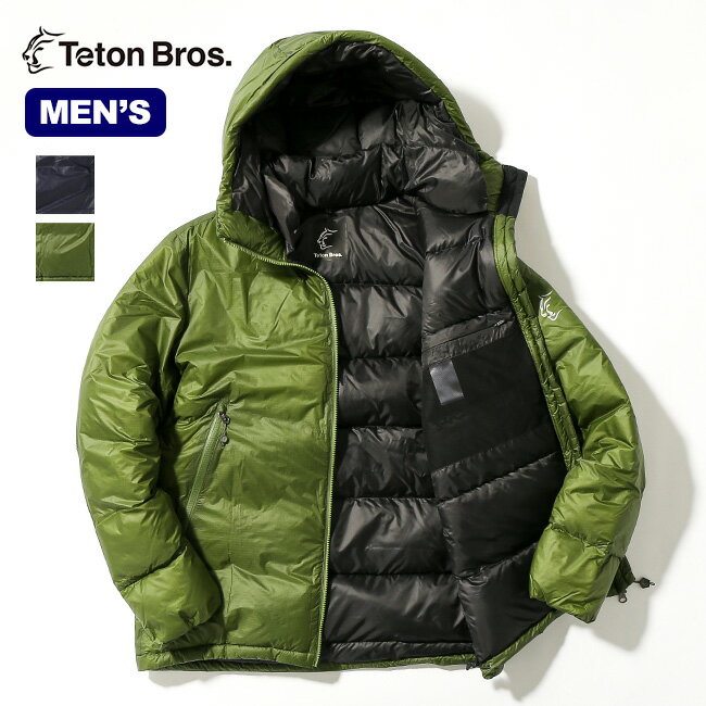 ティートンブロス ハイブリッドダウンフーディー Teton Bros. Hybrid Down Hoody メンズ TB223-150 ダウン ダウンジャケット フードジャケット アウター 撥水ダウン 中綿 登山 キャンプ アウトドア 【正規品】