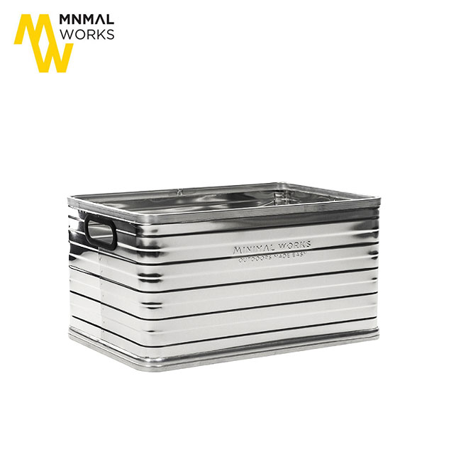 ミニマルワークス アルミニウムコンテナU50 MINIMALWORKS ALUMINIUM CONTAINER U50 MGFU-AC500-GO0 軽量 丈夫 収納 ボックス テーブル キャンプ アウトドア 【正規品】