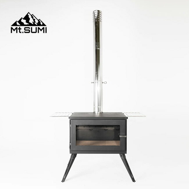 マウントスミ アウトドア薪ストーブAURA Mt.SUMI Woodstove AURA SG2110AR 暖房 BBQ バーベキュー 煙突 コンパクト 調理 アウトドア キャンプ 【正規品】