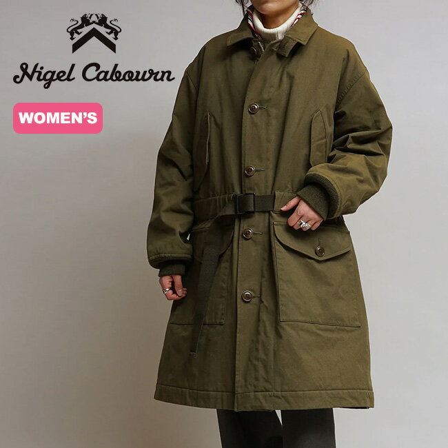 ナイジェルケーボン M-47モディファイドコートハーフTEX【ウィメンズ】 NIGEL CABOURN M-47 MODIFIED COAT HALF TEX レディース 8045-08-00005 アウター ハーフコート 羽織り トップス ジャケット おしゃれ キャンプ アウトドア 【正規品】