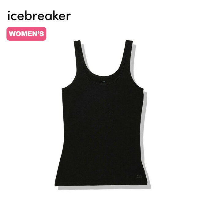 アイスブレーカー サイレンタンク【ウィメンズ】 Icebreaker SIREN TANK WOMEN'S レディース IUW72202 タンクトップ ノースリーブ ストレッチ インナー キャンプ アウトドア 【正規品】