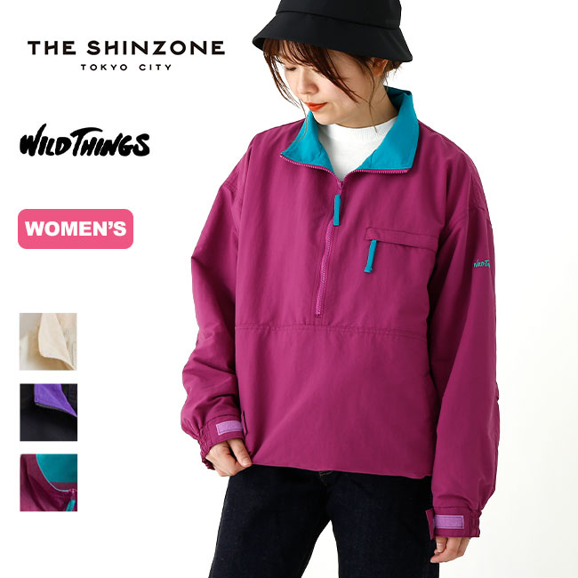 楽天OutdoorStyle サンデーマウンテンワイルドシングス×ザ シンゾーン エクスクルーシブアノラックパーカー WILD THINGS×THE SHINZONE WILD THINGS EXCLUSIVE ANORAK PARKA レディース 23SWIJK01 トップス アウター コート ジャケット アウトドア ブルゾン フェス キャンプ 【正規品】