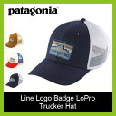 【15%OFF】patagonia パタゴニア ラインロゴバッジ ロープロ トラッカーハット キャップ 帽子 ハット メンズ レディース キャンプ スポーツ アウトドア