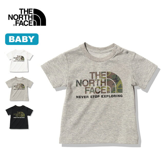 ノースフェイス S/S カモロゴTee【ベビー】 THE NORTH FACE S/S Camo L ...