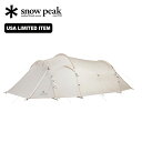 【GWまとめ買いクーポン】【SALE】【ラスト1点】スノーピーク ヴォールト アイボリー snow peak USA LIMITED ITEM SDE-080-...
