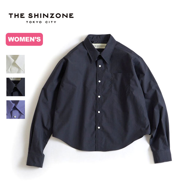  󥾡 硼ȥ THE SHINZONE SHORT SHIRTS ǥ 23SMSBL02 ȥåץ  顼...