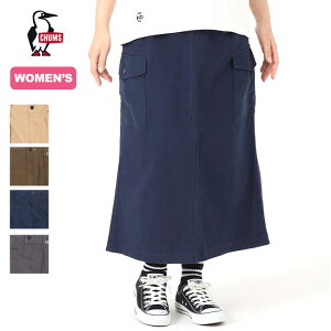 【SALE 35%OFF】チャムス ストレッチキャンピングロングスカート【ウィメンズ】 CHUMS Stretch Camping Long Skirt レディース CH18-1248 ボトムス スカート ロングスカート アウトドア フェス キャンプ 【正規品】