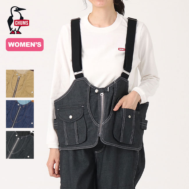 【SALE】チャムス フレイムリターダントベストライト【ウィメンズ】CHUMS Flame Retardant Vest Light レディース CH14-1297 ベスト トップス キャンプ アウトドア フェス 【正規品】のサムネイル