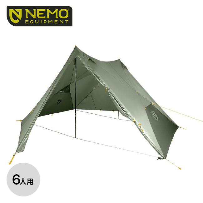 楽天OutdoorStyle サンデーマウンテン【SALE 20％OFF】ニーモ ヘキサライトEvo 6P NEMO HEXALITE 6P NM-HEXEV-6P タープ テント 日よけ アウトドア フェス キャンプ 【正規品】