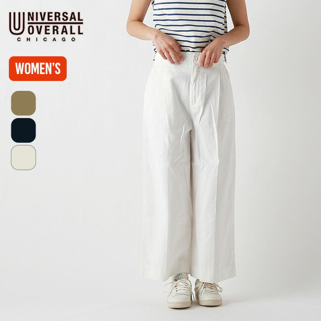 【SALE 50 OFF】ユニバーサルオーバーオール ユーティリティクロップドパンツ【ウィメンズ】 UNIVERSAL OVERALL UTILITY CROPPED PANTS WOMEN 039 S レディース U2312661 ロングパンツ 長ズボン アウトドア キャンプ フェス 【正規品】