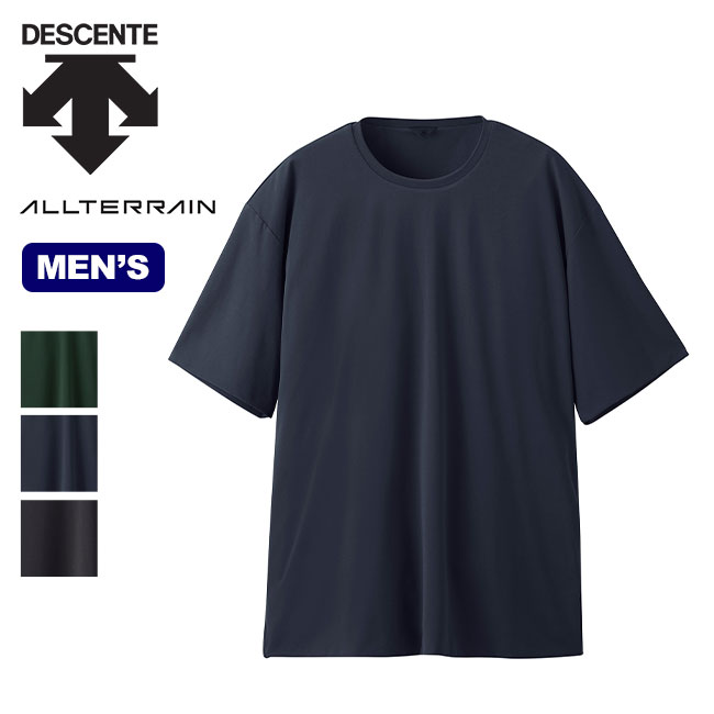 デサントオルテライン ダブルテーラニングTシャツ DESCENTE ALLTERRAIN DOUBLE TAILORING T－SHIRTS メンズ DAMVGA53 トップス カットソー プルオーバー Tシャツ 半袖 アウトドア キャンプ フェス 【正規品】