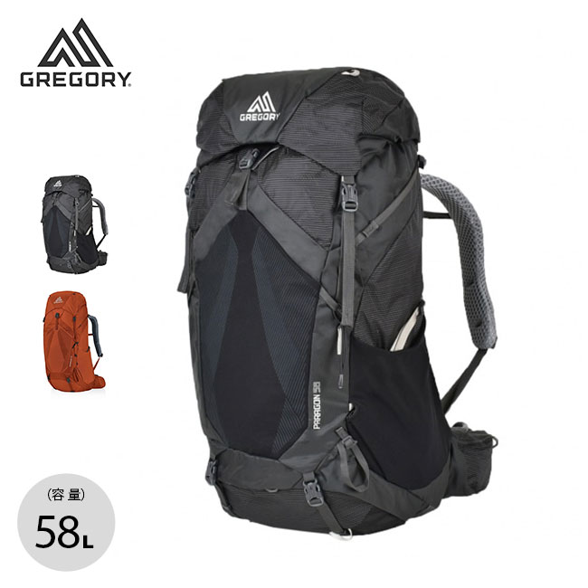 グレゴリー パラゴン58 GREGORY PARAGON 58 バッグ ザック リュック バックパック 登山 55L 58L トラベル 旅行 キャンプ アウトドア フェス 【正規品】