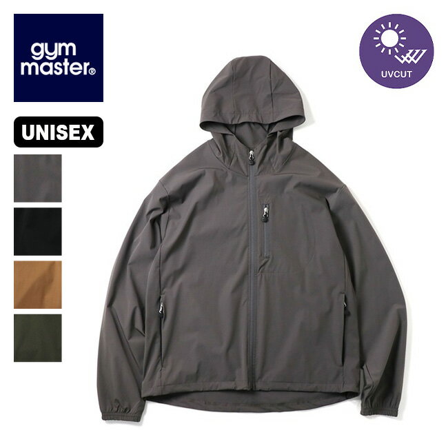 ジムマスター コンフィナイロンパッカブルフードジャケット gym master ComfyNylon packable hooded jacket メンズ レディース ユニセックス G921603 ラッシュガード 海 紫外線対策 アウター 羽織り トップス フーディ おしゃれ キャンプ アウトドア 【正規品】