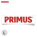 プリムス PRIMUS ステッカーL PRIMUS P-ST-RD2 シール カスタマイズ アクセサリー おしゃれ キャンプ アウトドア