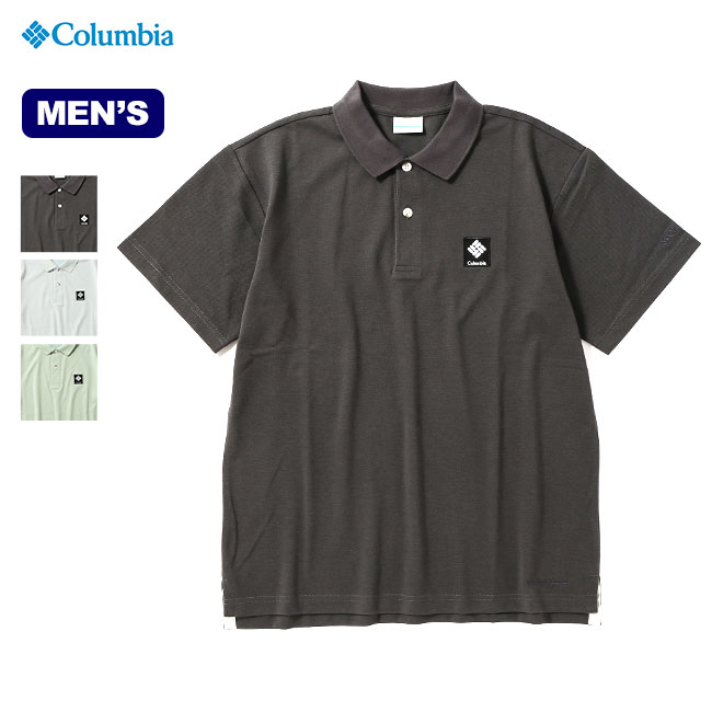 コロンビア コールドベイダッシュショートスリーブポロ Columbia COLD BAY DASH SHORT SLEEVE POL メンズ PM0814 ポロシャツ 半袖 ショートスリーブ トップス 冷却機能 デイリーユース アウトドア 【正規品】