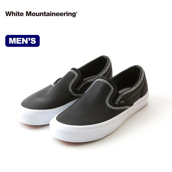 ホワイトマウンテニアリング×ヴァンズ クラシックスリッポン98DX White Mountaineering×VANS 'CLASSIC SLIP-ON 98 DX' メンズ WM2371815 靴 シューズ スニーカー アウトドア フェス キャンプ 【正規品】